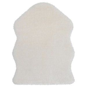 New TOFTLUND Rug White Floor Carpets Super Soft Warm and Cozy 1'10 "x2'9"